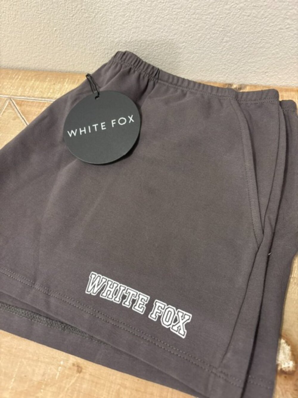 White Fox 2 PC Social Season Baby Tee & Short Set - Picture 2 of 4
